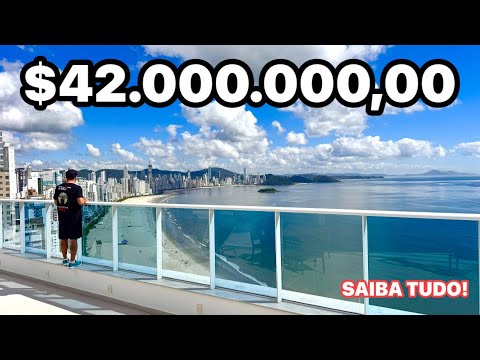 Como é Morar em um Apartamento de $ 42 milhões no Brasil! 