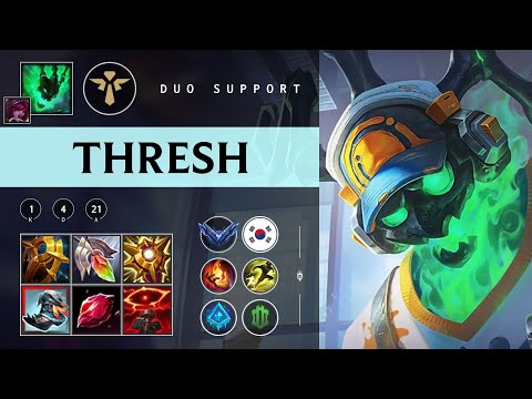 Thresh Support vs Sona - KR Diamond Patch 25.22