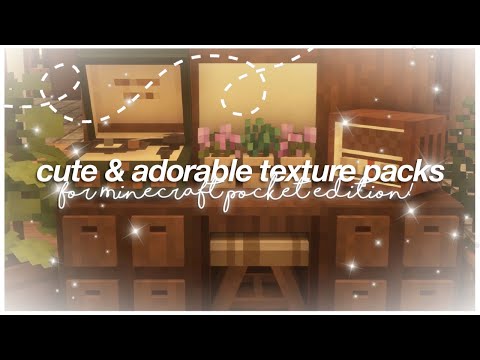 SimplyMiPrii - INCREDIBLY Cute & Adorable Texture Packs You MUST Try For Minecraft PE! (1.20+) 🌷