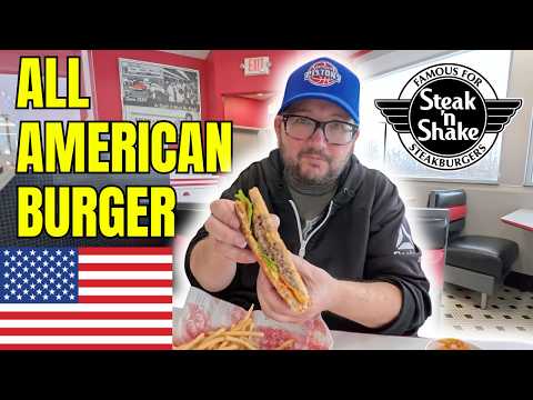 Steak 'n Shake | All American Burger and Beef Tallow Fries Worth the HYPE?