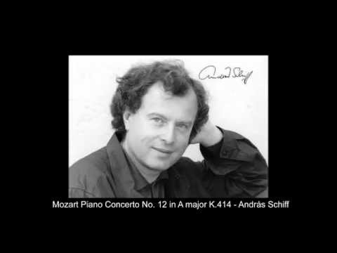 Mozart Piano Concerto No 12 in A major K 414 András Schiff