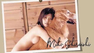 【白石美帆】おっ○いが背中に当たって最高です???