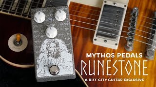 Video thumbnail for Mythos Pedals Runestone Overdrive | A Riff City Guitar Exclusive by Mythos Pedals