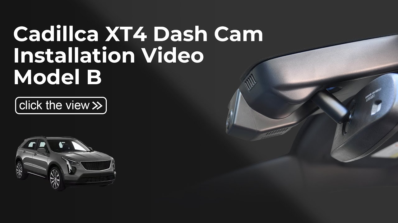 Cadillac XT4 2019-2023 014G(Model B) Dash cam Installation