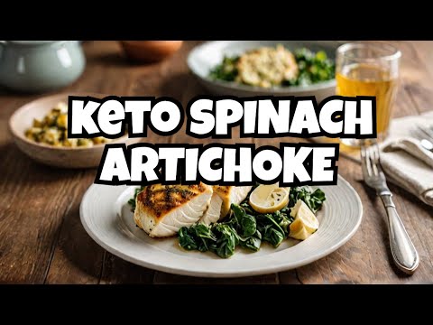 Easy Spinach Artichoke Chicken 🥘 | Creamy Keto Dinner Recipe