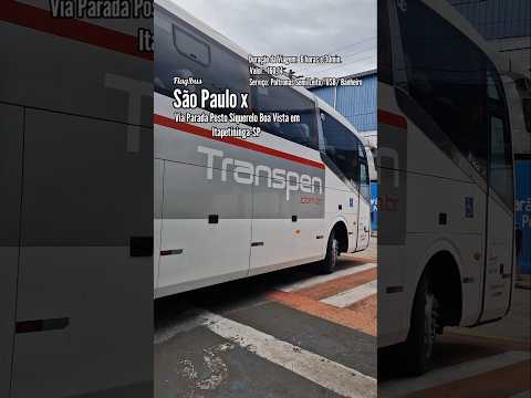 São Paulo Barra Funda x Itararé Irizar I6 390 MB 0-500RSD euro5 #transpen #irizar