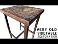 I Restore This Very Old Side Table