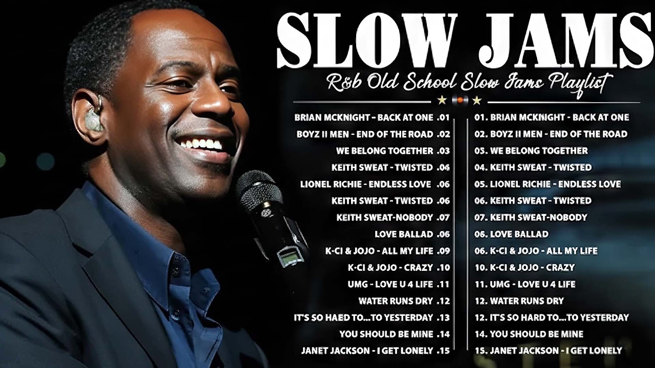 Best 80's & 90's R&B Slow Jam Mix - Brian McKnight, Boyz II Men, Kc & Jojo, R Kelly, Mariah Carey