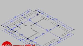 Automatyczne wyciąganie ścian 2D do 3D