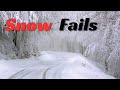 Crazy Winter Snow Fails 2024