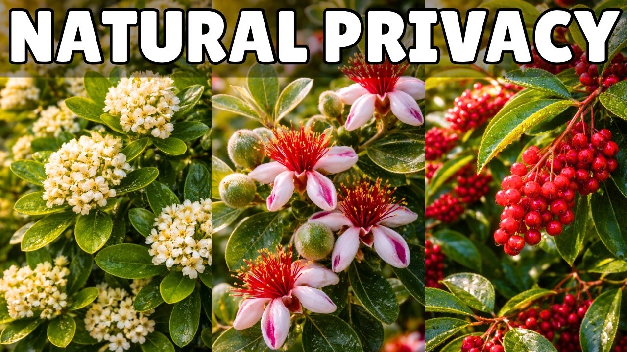 These 9 Privacy Plants Were MADE for Dry Yards