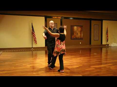 Liz & Steve Fox trot Demo lesson 3