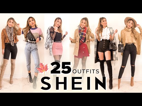 25 SHEIN FALL OUTFITS UNDER $40 | Try-on Haul & Review
