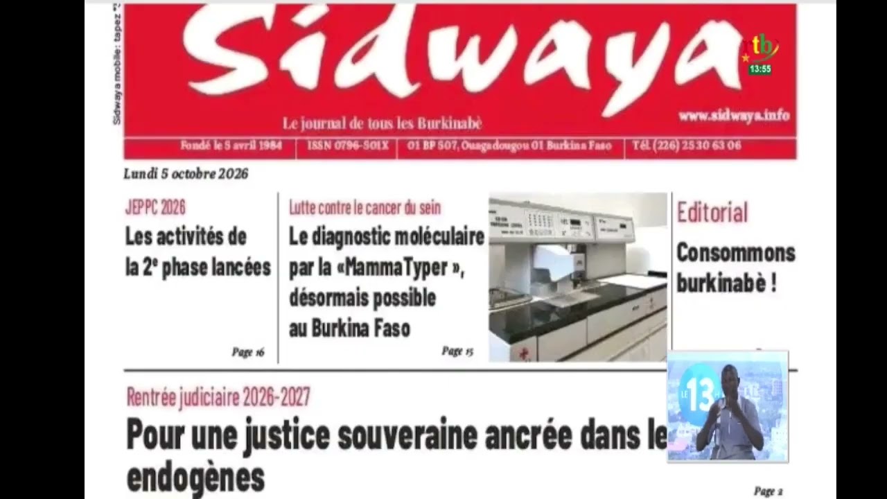 Revue de presse du 05 octobre 2026