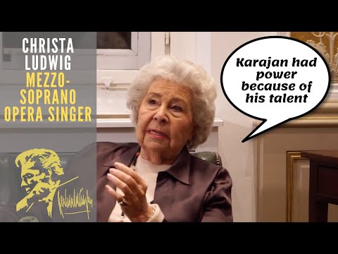 Karajan had power because of his talent – Christa Ludwig (2020 | English subtitles)