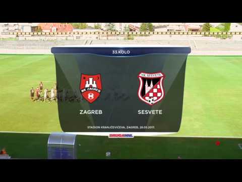 HNTV sažetak: ZAGREB vs SESVETE 0:4 (33. kolo, Druga liga 16/17)