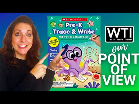 Pre-K Trace & Write Activity Book - WTI product video review