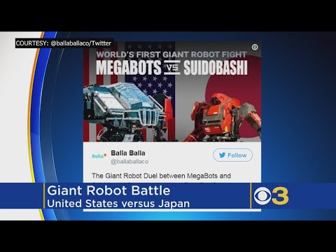 U.S. Takes On Japan In Highly-Anticipated Giant Robot Battle