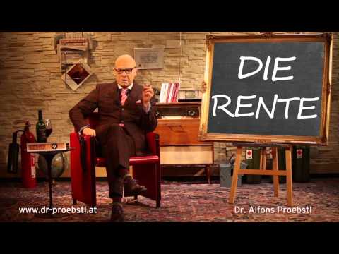 Dr. Alfons Proebstl 60 - Die Rente!