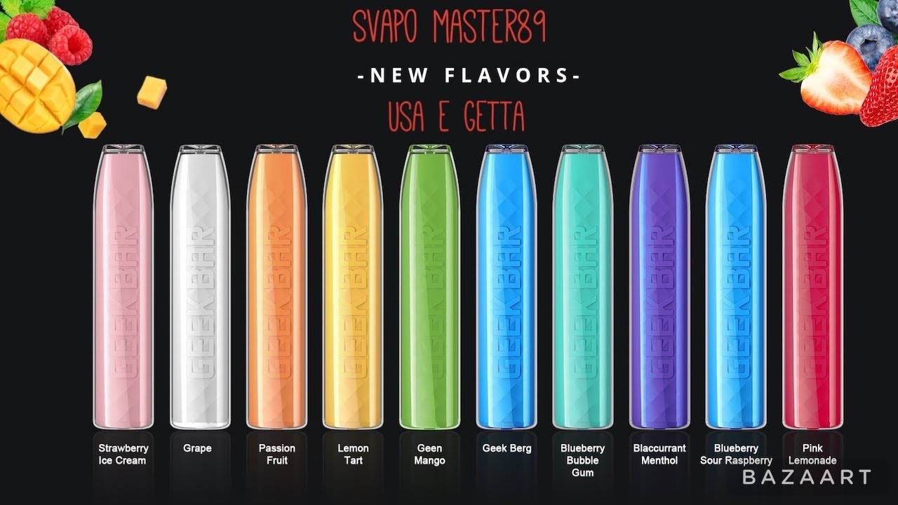 HO PROVATO LA GEEKBAR USA E GETTA DISPOSABLE