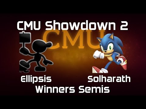 CMU Showdown 2 Bracket Winners Semis - Ellipsis (Game and Watch) vs. Solharath (Sonic)