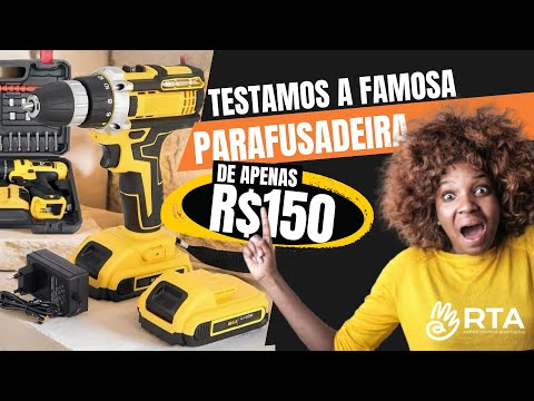 Parafusadeira 48V a Genérica de 150 Reais é Boa ? Testamos na Prática