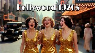 Hollywood Walk In 1920s🎵Time is fading away | 1920s Jazz (Official Music Video)