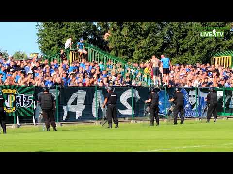 Siarka Tarnobrzeg - Ruch Chorzów 1-0 [Doping kibiców Ruchu]