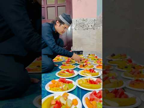 Iftar 🌙🍉 at home with brothers 🤗🤲🏻❤️ #ramadan #islamic #iftar #roza #alhamdulillah #shorts