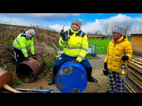 PLANÄNDERUNG: Aus Stehtisch wird Feuertonne – warum die spontane Entscheidung? 🔥🛠️