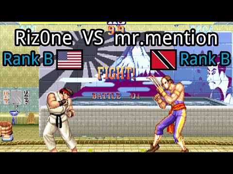 Street Fighter II': Hyper Fighting: (US) Riz0ne vs (TT) mr.mention - 2021-06-23 06:27:15