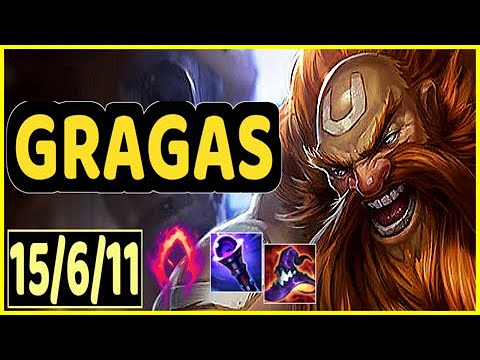 GRAGAS VS EVELYNN - 15/6/11 KDA JUNGLE GAMEPLAY DIAMOND I