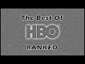 The Best HBO Shows Ranked