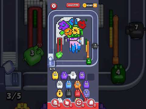 Pixel Flow Level 2190 Walkthrough