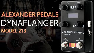 Video thumbnail for Alexander Pedals: Dynaflanger Model 213 // Multi-Mode Flanger by MAS Distro
