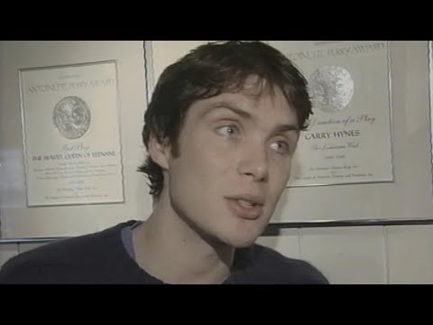 Cillian Murphy filming 'Breakfast On Pluto' in Callan, Co. Kilkenny, Ireland 2004