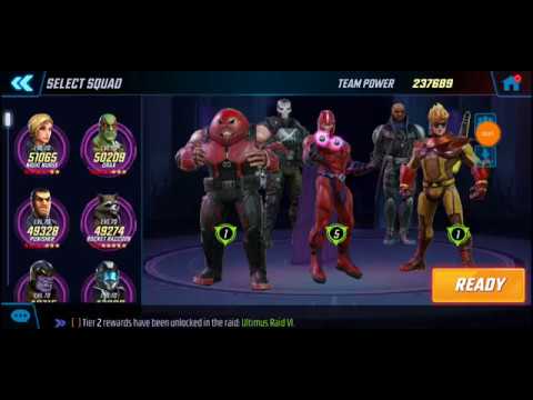MSF Beating Ultron ! is too hard. Marvel Strike Force