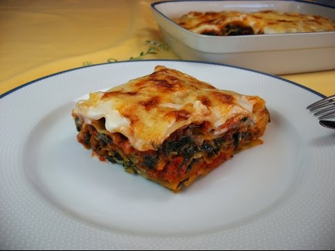 Lasaña mixta