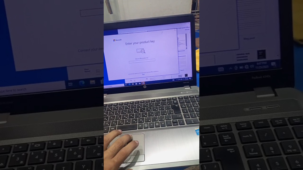 Enter your product key 🔑 Problem in Microsoft Office