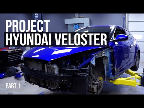 Project Hyundai Veloster pt.1 - New Front Fenders