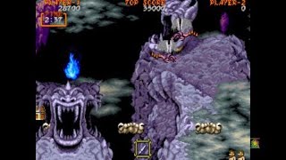 Capcom Arcade Stadium Playing Ghouls n Ghosts (Nostalgia)