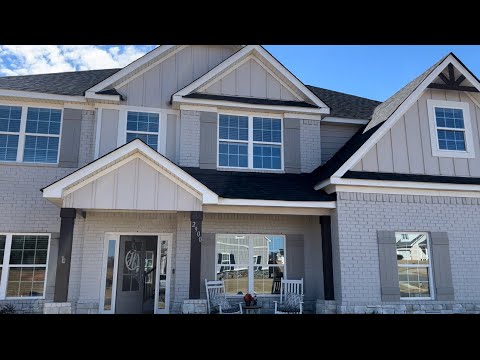 *Must see* 5br 3ba house tour with bonus room and game day porch #housetour #tour #prefabhouse