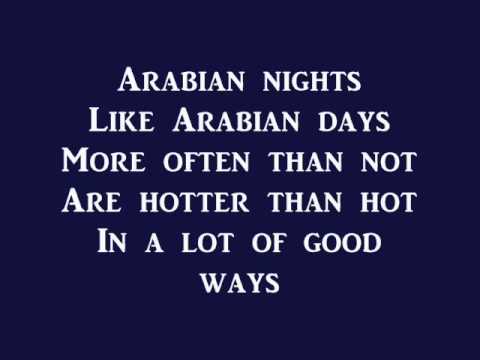 Arabian Nights- Aladdin (lyrics)