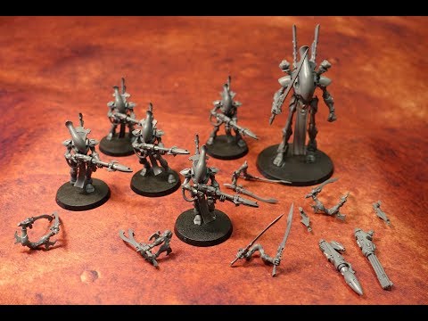Magnetized Eldar Wraithblades / Lord. Warhammer 40k Army Showcase