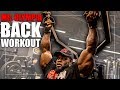 High Intensity BACK WORKOUT with Mr. Olympia Brandon Curry