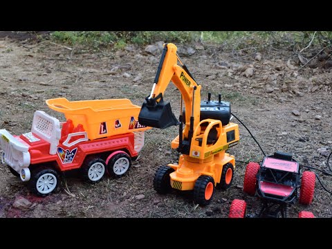 Rc Bruder JCB || 3CX  - First Full Function test