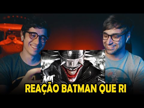 REAÇÃO BATMAN QUE RI RAP Piada Mortal | M4rkim