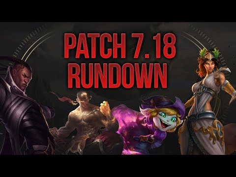Tristana Nerfs und Lee Sin Buffs? Patch Rundown Patch 7.18 [League of Legends] [Deutsch / German]