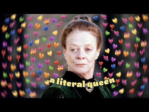 Minerva McGonagall being an absolute GIRLBOSS for 6 minutes straight