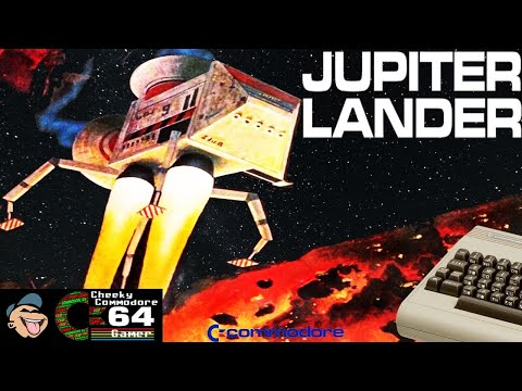 JUPITER LANDER – Commodore 64 (1982) | HAL Laboratory's Classic Space Lander Simulation